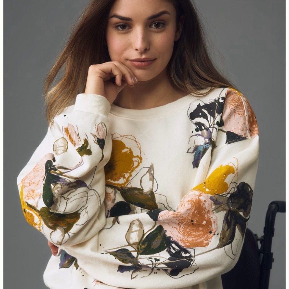 The Niki Bubble Sweatshirt, Pilcro, Leigh Viner